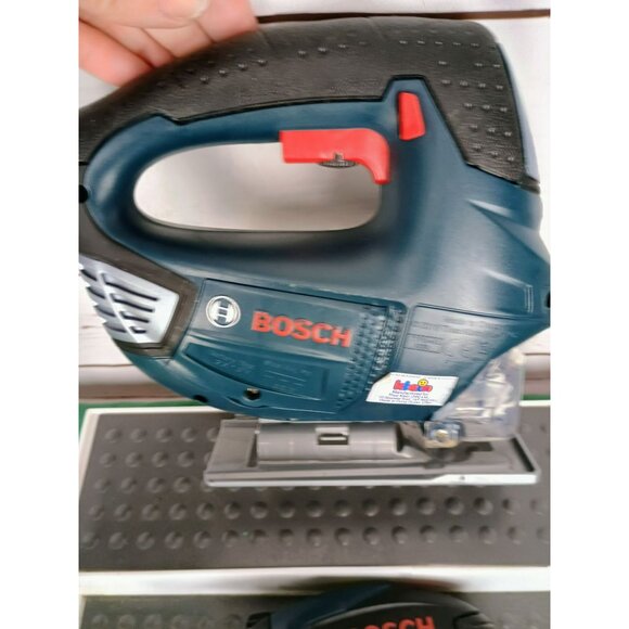 Theo Klein BOSCH Toy Drill Screwdriver Jigsaw w/Sounds & Lights Working + tool - Picture 3 of 7